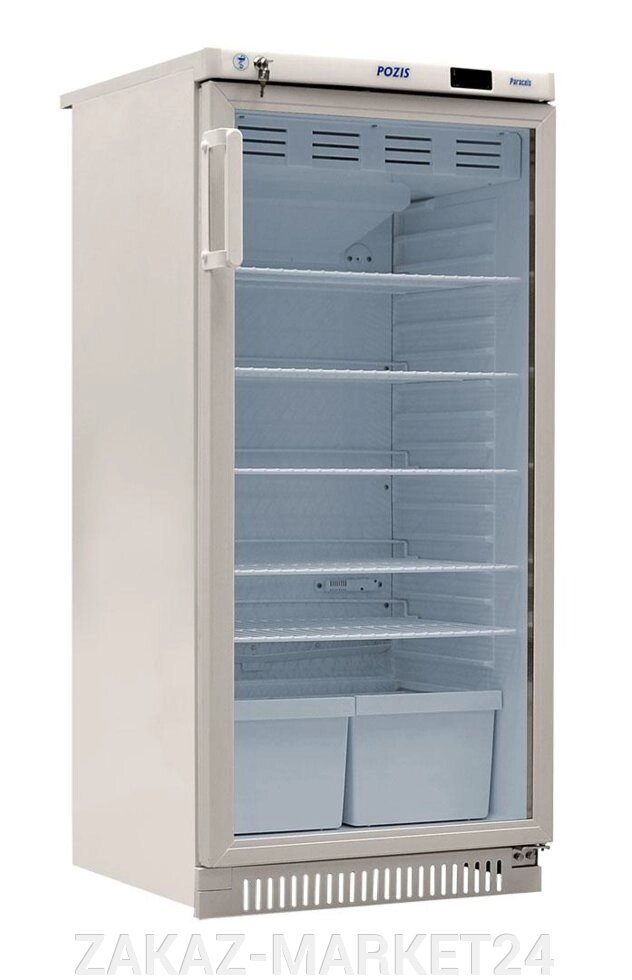 Фармацевтический холодильник со стеклянной дверью POZIS ХФ-250-3 от компании «ZAKAZ-MARKET24 - фото 1