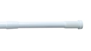 FIXSEN Карниз для ванной раздвижной 140-260 см, алюминий-белый FX-51-013