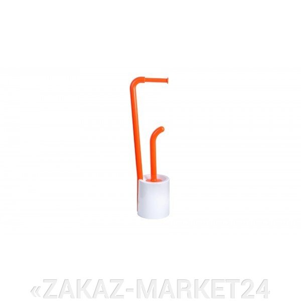 FIXSEN "WENDY" Стойка напольная б/д + ерш оранжевая FX-7032-93 (к/к 8) от компании «ZAKAZ-MARKET24 - фото 1