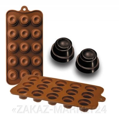 Форма для шоколада 10,5x21x2,5мм. Ibili 860304 от компании «ZAKAZ-MARKET24 - фото 1