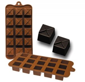 Форма для шоколада 10,5x21x2,5мм. Ibili 860306