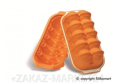 Форма для выпечки, силиконовая, Silikomart Италия SFT730/F&F PLUM CAKE FLOWER 20.730.64.0063 от компании «ZAKAZ-MARKET24 - фото 1