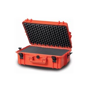 Футляр MEGALINE TS HD (внутр. 42,6x29x15,9cм)(оранжевый)(2 защелки)(водонепроницаемый)