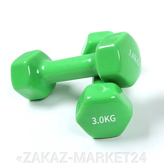 Гантели 3 кг от компании «ZAKAZ-MARKET24 - фото 1