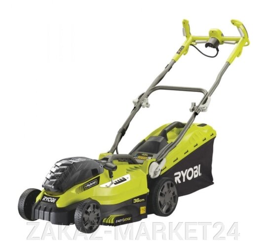 Газонокосилка гибридная Ryobi RLM18X36H240 от компании ZAKAZ-MARKET24 - фото 1