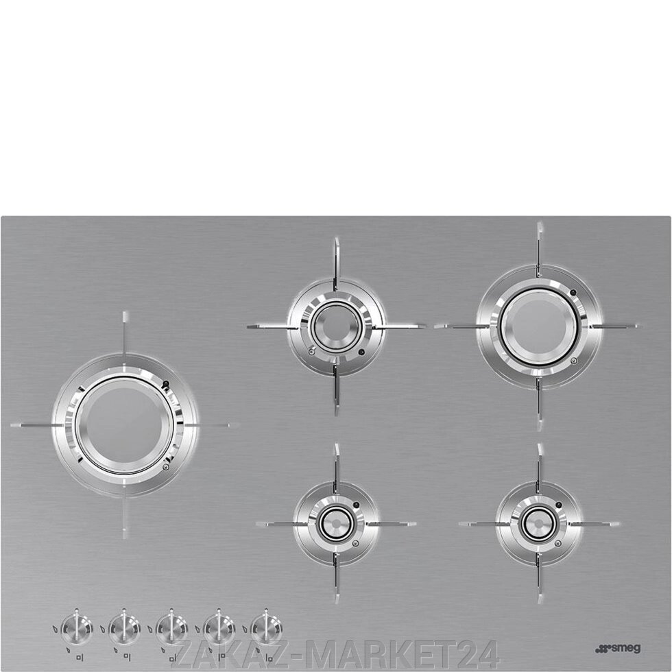 Газовая варочная панель, 70 см Smeg PXL675L от компании ZAKAZ-MARKET24 - фото 1