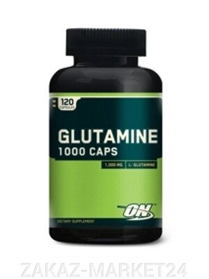 Глютамин Glutamine 1000 mg, 240 caps от компании «ZAKAZ-MARKET24 - фото 1