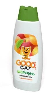 Good cat шампунь для кошек и котят с ароматом абрикоса, 250