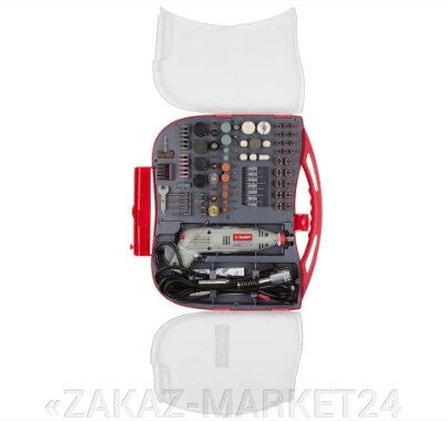 Гравер ЗУБР электрический с набором мини-насадок в кейсе, 219 предметов от компании «ZAKAZ-MARKET24 - фото 1