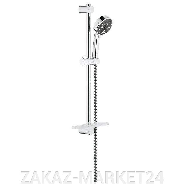 Grohe Душевой гарнитур  Vitalio Comfort 100 New IV, 9,5 л/мин, 600 мм, с полочкой 26098000 от компании ZAKAZ-MARKET24 - фото 1