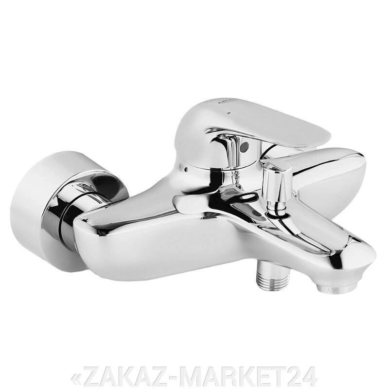 Grohe Смеситель для ванны с изливом  Eurostyle, настенный монтаж, хром  23726003 от компании «ZAKAZ-MARKET24 - фото 1