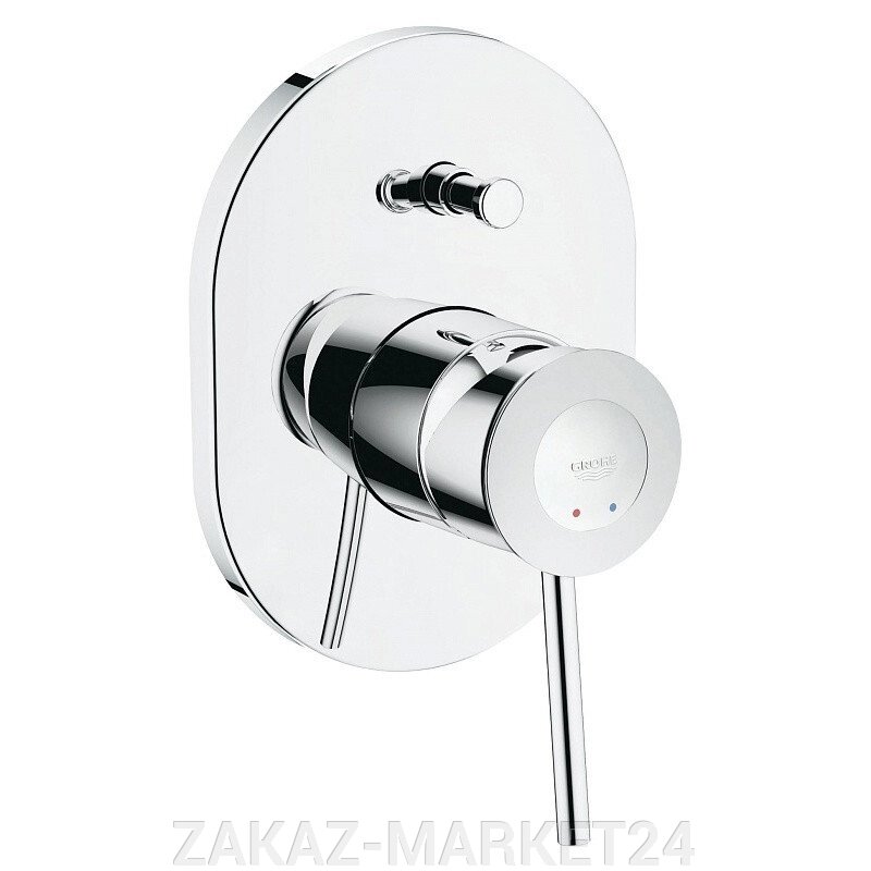 Grohe Смеситель для ванны встраиваемый без излива   bauclassic 29047000 от компании ZAKAZ-MARKET24 - фото 1