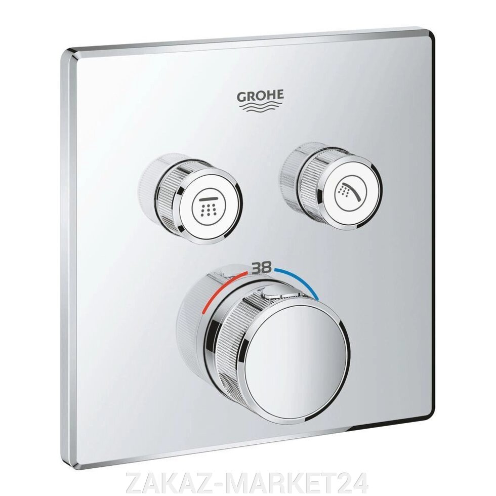 Grohe Термостат для ванны встраиваемый без излива  Grohterm Smartcontrol 29124000 от компании ZAKAZ-MARKET24 - фото 1