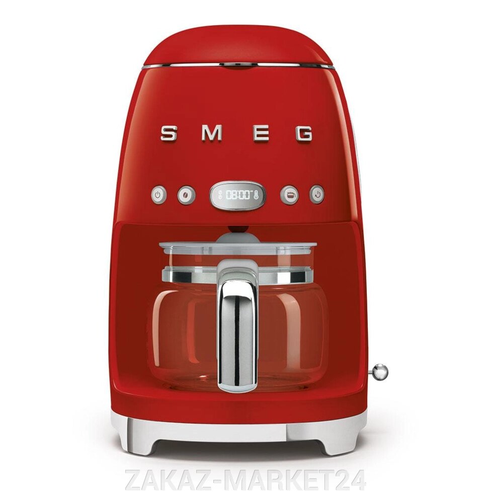 Капельная кофеварка SMEG DCF02RDEU Красный от компании «ZAKAZ-MARKET24 - фото 1
