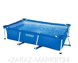 Каркасный прямоугольный бассейн  Intex от компании «ZAKAZ-MARKET24 - фото 1