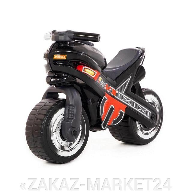 Каталка-ТОЛОКАР Мотоцикл, Чёрный. от компании «ZAKAZ-MARKET24 - фото 1