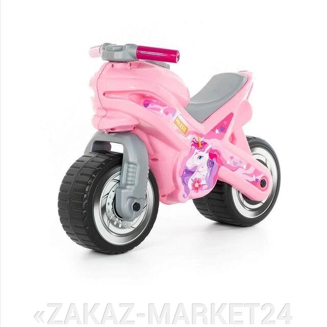 Каталка-ТОЛОКАР Мотоцикл, Розовый. от компании «ZAKAZ-MARKET24 - фото 1