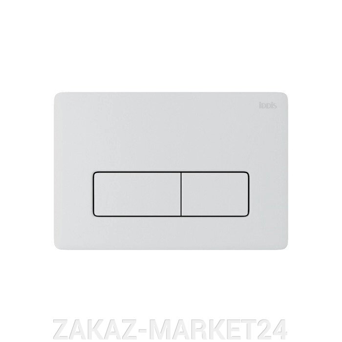 Клавиша смыва, глянец белый универсальная 010 UNI10W0i77 от компании «ZAKAZ-MARKET24 - фото 1