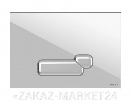 Кнопка ACTIS для LINK PRO/VECTOR/LINK/HI-TEC стекло белый от компании «ZAKAZ-MARKET24 - фото 1