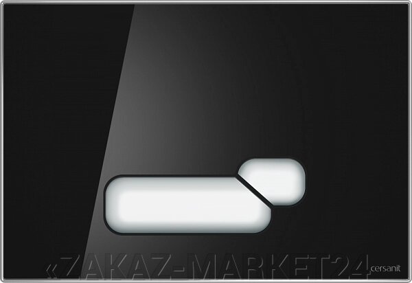 Кнопка ACTIS для LINK PRO/VECTOR/LINK/HI-TEC стекло черный от компании «ZAKAZ-MARKET24 - фото 1