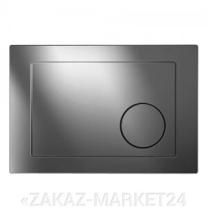Кнопка: GEOMETRY, хром блестящий, универсальная от компании «ZAKAZ-MARKET24 - фото 1