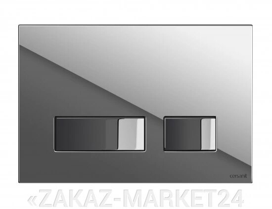 Кнопка MOVI для LINK PRO/VECTOR/LINK/HI-TEC пластик хром глянцевый от компании «ZAKAZ-MARKET24 - фото 1