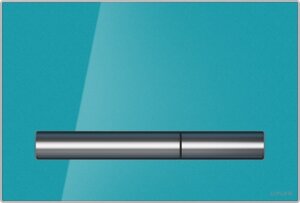 Кнопка PILOT для LINK PRO/vector/LINK/HI-TEC стекло лазурный
