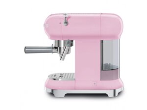 Кофе машина SMEG ECF01PKEU цвет пастельно розовый