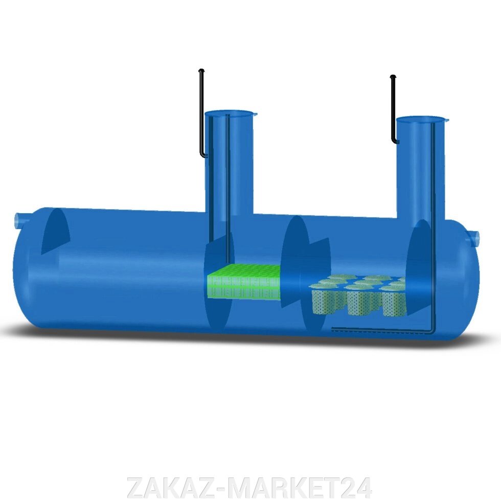 Комбинированный песконефтеуловитель КПН-1000 от компании «ZAKAZ-MARKET24 - фото 1