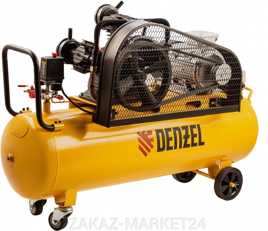 Компрессор масляный DENZEL BCW3000-T/100 от компании «ZAKAZ-MARKET24 - фото 1