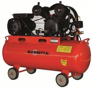 Компрессор поршневой воздушный с ременным приводом SV0.25/8-80L MAGNETTA