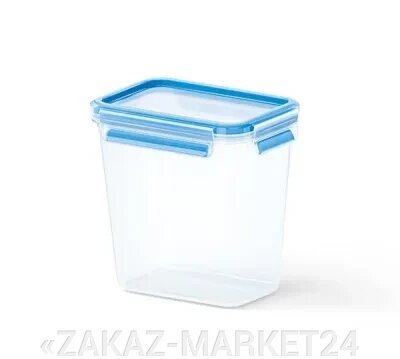 Контейнер EMSA 1,1л. прямоугольный, прозрачный /голубой CLIP&CLOSE 3D 508541 от компании «ZAKAZ-MARKET24 - фото 1
