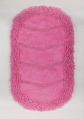 Коврик лапша розовый Аквалиния 50*80 от компании «ZAKAZ-MARKET24 - фото 1