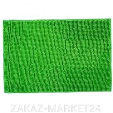 Коврик микрофибра зелёный Аквалиния 50*80 от компании «ZAKAZ-MARKET24 - фото 1