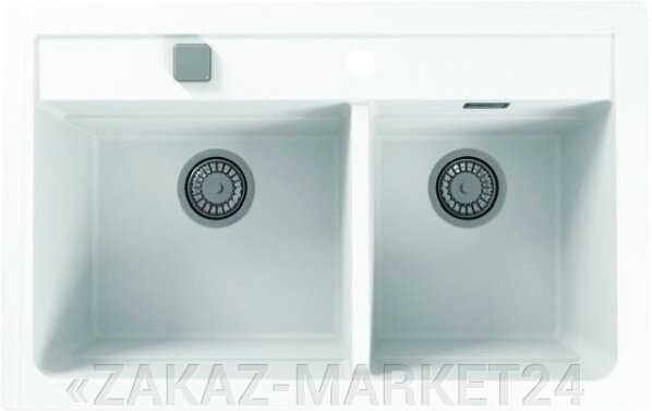 Кухонная мойка ALVEUS накладная Granital Atrox 50 Arctic G11 (1131997) от компании «ZAKAZ-MARKET24 - фото 1