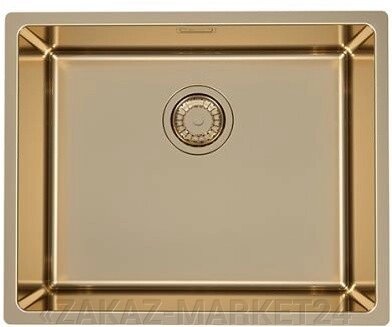 Кухонная мойка ALVEUS подстольная Kombino 50 Monarch Bronze SAT-90 F/S 1121283 44.2x19.5 от компании «ZAKAZ-MARKET24 - фото 1