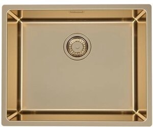 Кухонная мойка ALVEUS подстольная Kombino 50 Monarch Bronze SAT-90 F/S 1121283 44.2x19.5