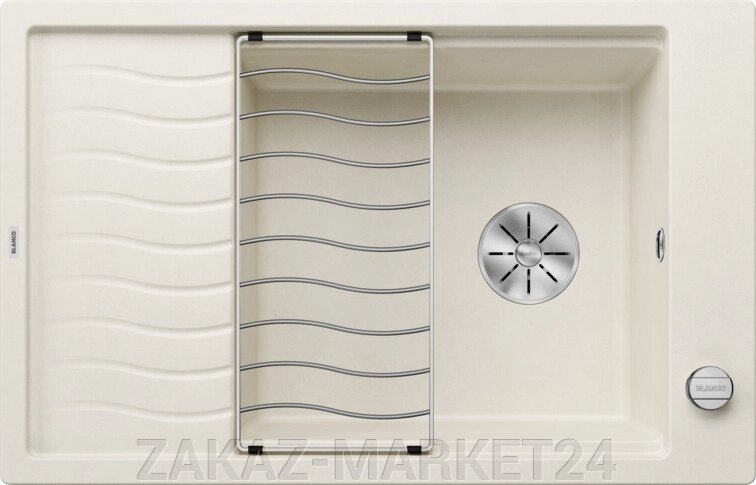 Кухонная мойка Blanco врезная Elon XL 6S (527070), мягкий белый от компании «ZAKAZ-MARKET24 - фото 1