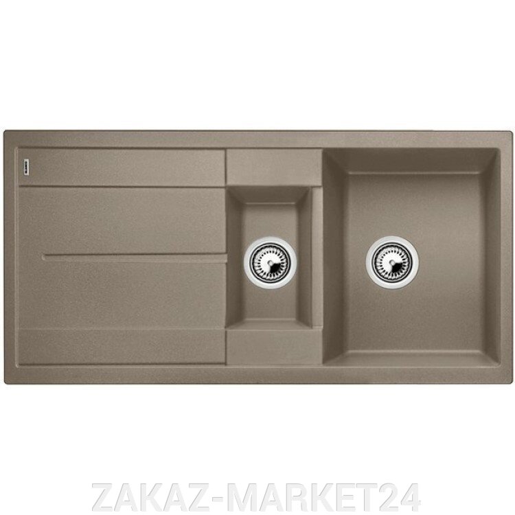 Кухонная мойка гранит Blanco Metra 6 S - серый беж (517354) от компании «ZAKAZ-MARKET24 - фото 1