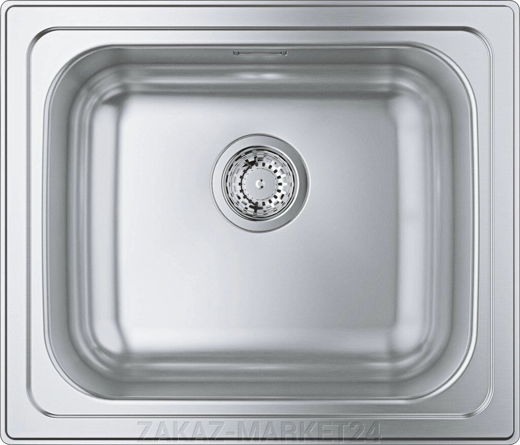 Кухонная мойка Grohe накладная K200 Sink 60 1.0 31719SD0 серебристый от компании «ZAKAZ-MARKET24 - фото 1