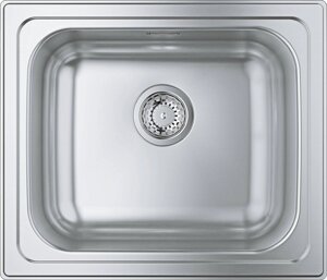 Кухонная мойка Grohe накладная K200 Sink 60 1.0 31719SD0 серебристый