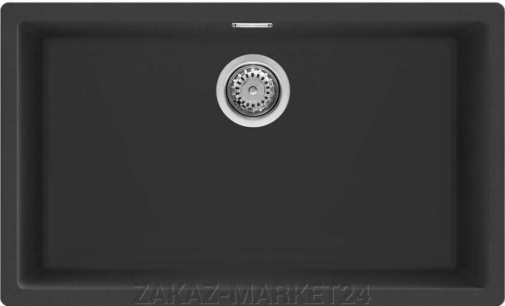 Кухонная мойка Smeg врезная VZP76N  черный от компании «ZAKAZ-MARKET24 - фото 1