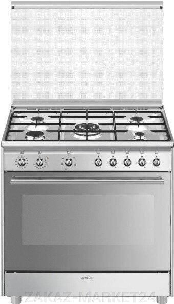 Кухонная плита Smeg SX91SV9 серебристый от компании «ZAKAZ-MARKET24 - фото 1