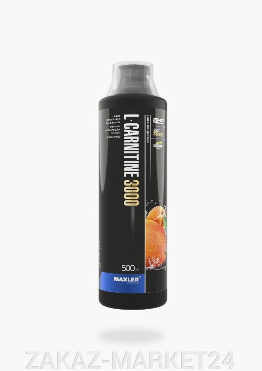 L-Carnitine 3000 Bottle Абрикос-Манго Бутылка 500 мл от компании ZAKAZ-MARKET24 - фото 1