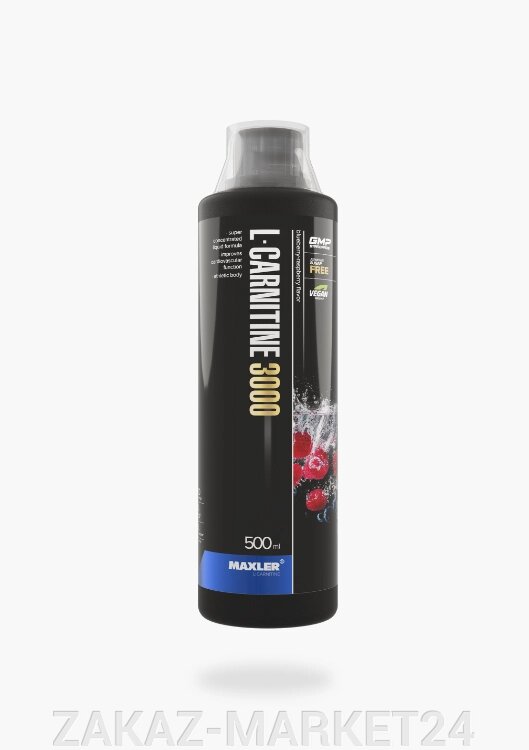 L-Carnitine 3000 Bottle Черника-Малина Бутылка 500 мл от компании ZAKAZ-MARKET24 - фото 1