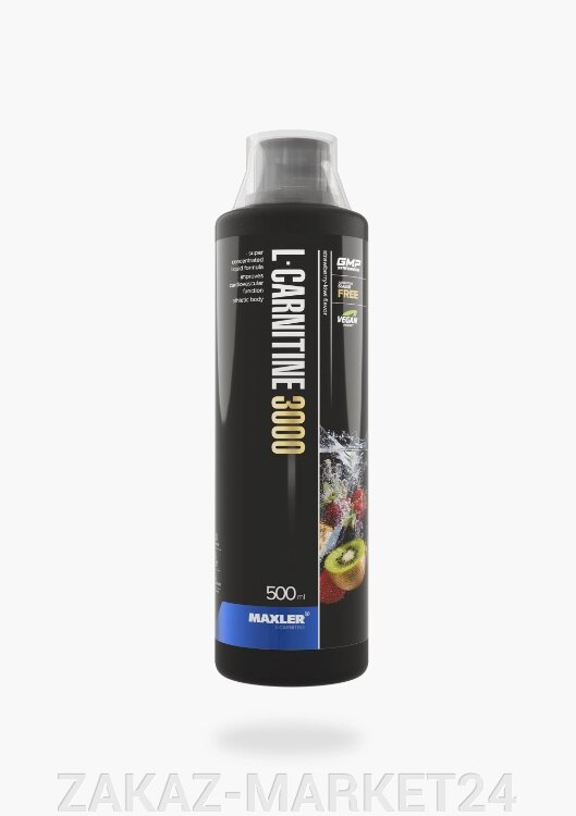 L-Carnitine 3000 Bottle Клубника-Киви Бутылка 500 мл от компании ZAKAZ-MARKET24 - фото 1