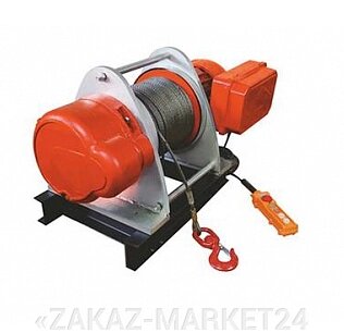 Лебедка электрическая TOR KDJ 0,5 Т 100 М 380V от компании «ZAKAZ-MARKET24 - фото 1