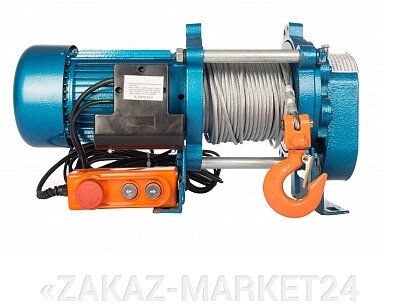 Лебедка TOR ЛЭК-500 E21 (KCD) 500 кг, 220 В с канатом 30 м от компании «ZAKAZ-MARKET24 - фото 1