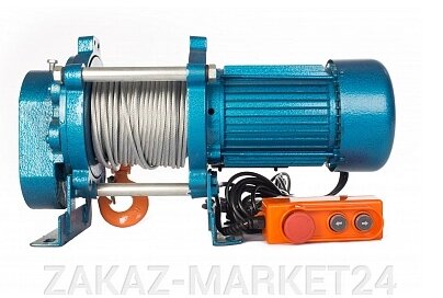 Лебедка TOR ЛЭК-500 E21 (KCD) 500 кг, 380 В с канатом 30 м от компании «ZAKAZ-MARKET24 - фото 1