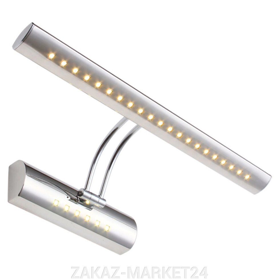 Led - светильник, подсветка для э/каменки, 1 лампа с защитной линзой, цвет золото, серебро OVERSOL от компании «ZAKAZ-MARKET24 - фото 1